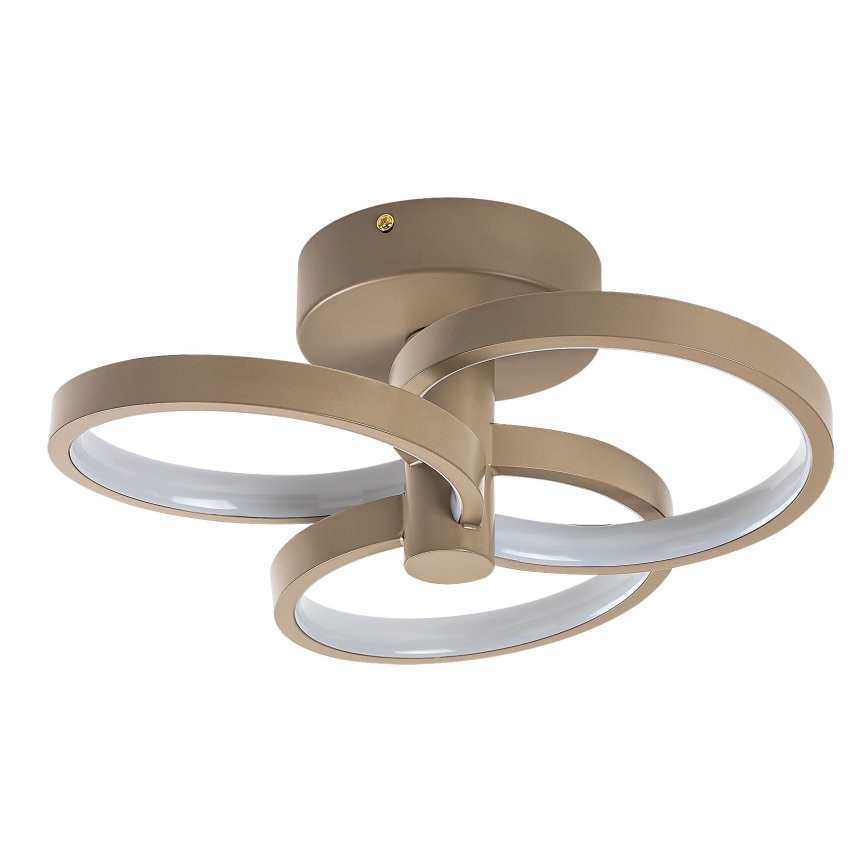 Rabalux - Luminária de teto LED dimável/32W/230V 3000–6500K diâmetro 31 cm bege + controlo remoto