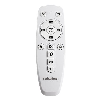 Rabalux - Luminária de teto LED dimável/32W/230V 3000–6500K diâmetro 31 cm bege + controlo remoto