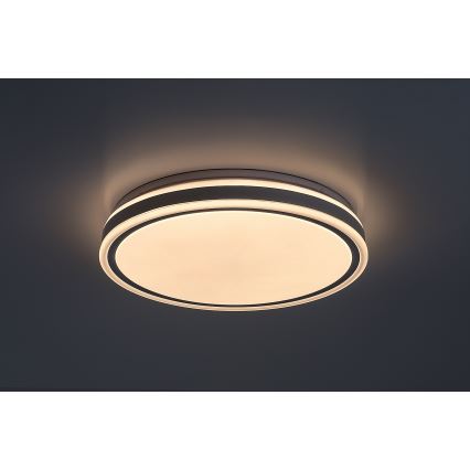 Rabalux - Candeeiro de tecto LED dimerizável LED/23W/230V 3000-6500K diâmetro 38,5 cm branco + comando remoto