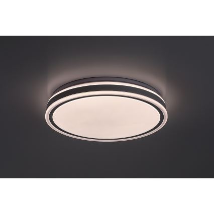 Rabalux - Candeeiro de tecto LED dimerizável LED/23W/230V 3000-6500K diâmetro 38,5 cm branco + comando remoto