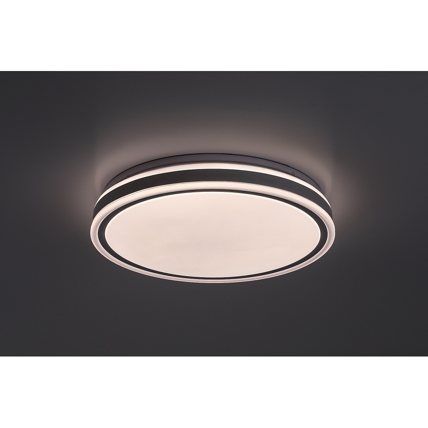 Rabalux - Candeeiro de tecto LED dimerizável LED/23W/230V 3000-6500K diâmetro 38,5 cm branco + comando remoto