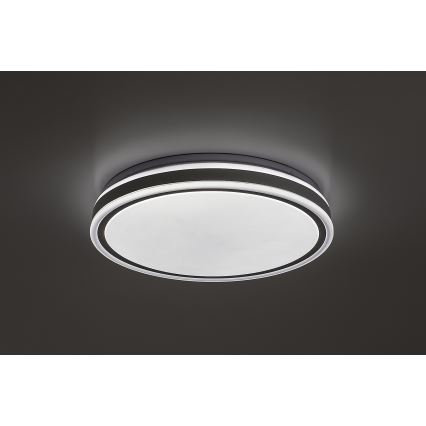 Rabalux - Candeeiro de tecto LED dimerizável LED/23W/230V 3000-6500K diâmetro 38,5 cm branco + comando remoto