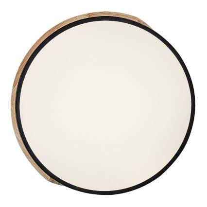 Rabalux - Luminária de teto LED/24W/230V 4000K preto/carvalho Ø 41 cm