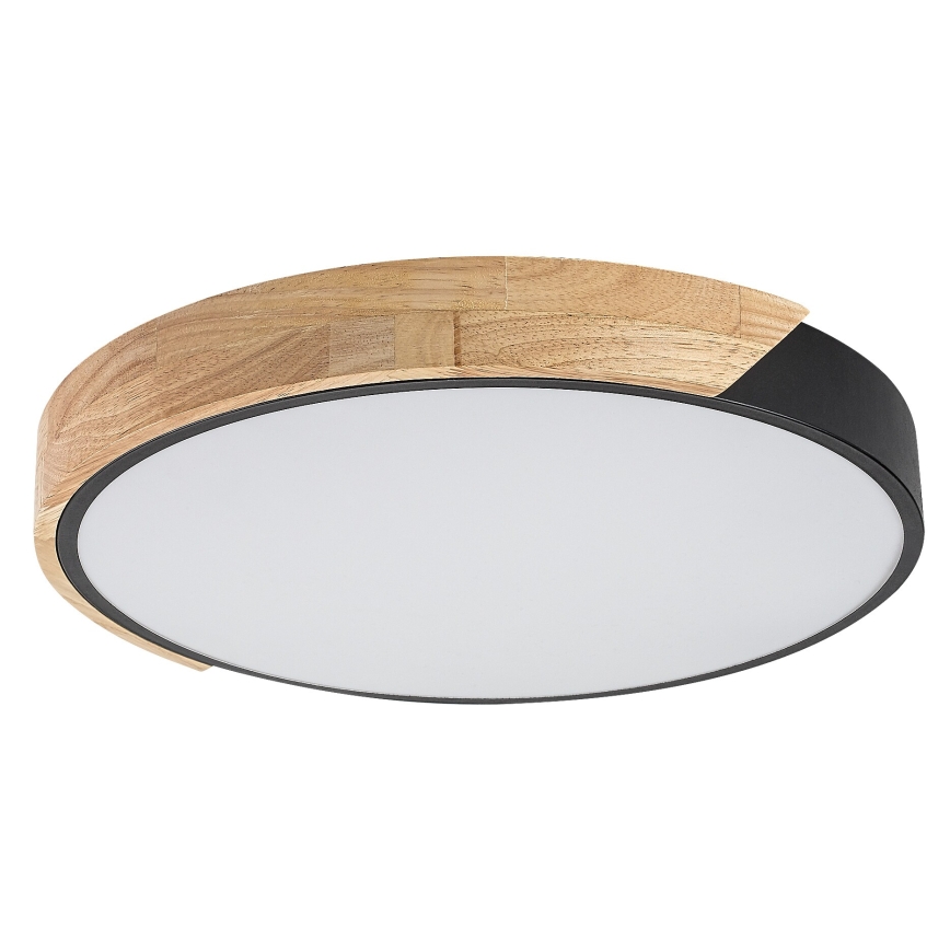 Rabalux - Luminária de teto LED/24W/230V 4000K preto/carvalho Ø 41 cm