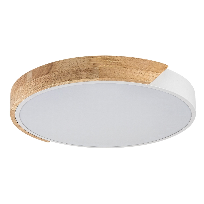 Rabalux - Plafon LED/24W/230V 3000K branco/carvalho Ø 61 cm
