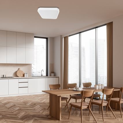 Rabalux - Iluminação de teto para casa de banho LED LED/36W/230V 3000/4000/6000K IP44 42x42 cm branco