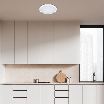 Rabalux - Iluminação de teto para casa de banho LED LED/24W/230V 3000/4000/6000K IP44 diâmetro 35,5 cm branco