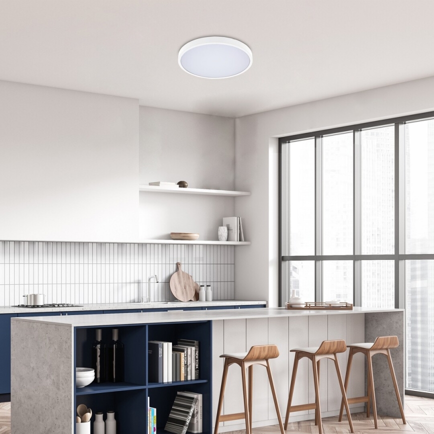 Rabalux - Iluminação de teto para casa de banho LED LED/36W/230V 3000/4000/6000K IP44 diâmetro 42 cm branco