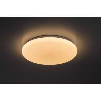 Rabalux - Candeeiro de tecto LED regulável LED/60 W/230 V 3000–6500 K Ø 58 cm + comando remoto