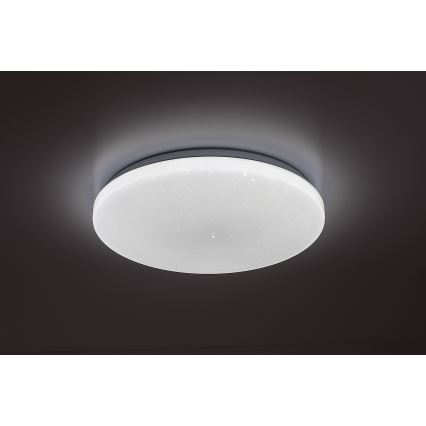 Rabalux - Candeeiro de tecto LED regulável LED/60 W/230 V 3000–6500 K Ø 58 cm + comando remoto