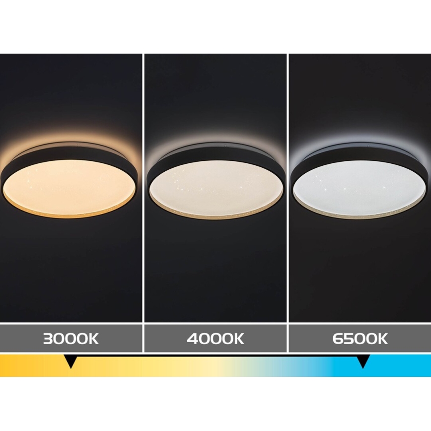 Rabalux - Luminária de teto LED regulável LED/34W/230V 3000-6500K diâmetro 38 cm + controlo remoto
