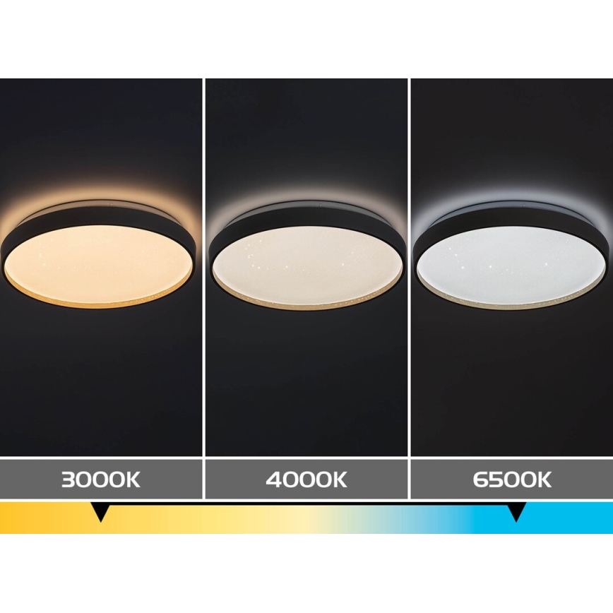 Rabalux - Candeeiro de teto LED dimerizável LED/60W/230V 3000-6500K Ø 58 cm + controlo remoto