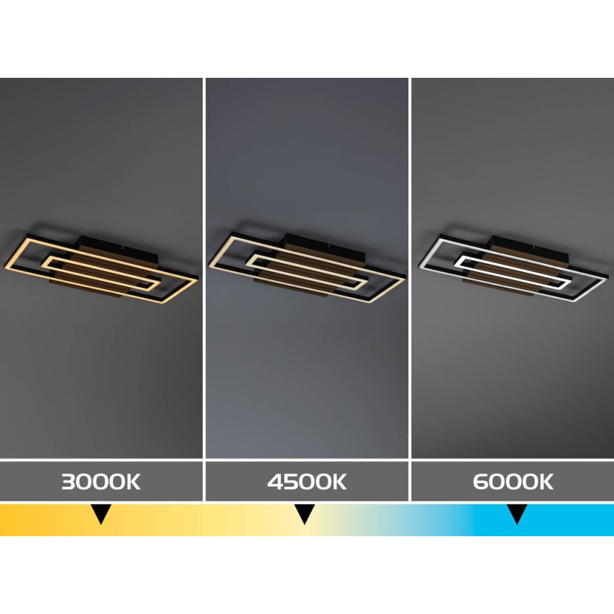 Rabalux - Candeeiro de tecto LED/28W/230V 3000/4500/6000K