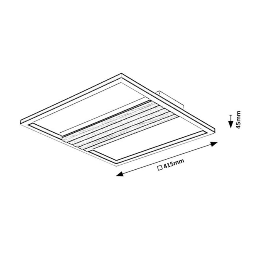 Rabalux - Candeeiro de teto LED/30W/230V 3000/4500/6000K