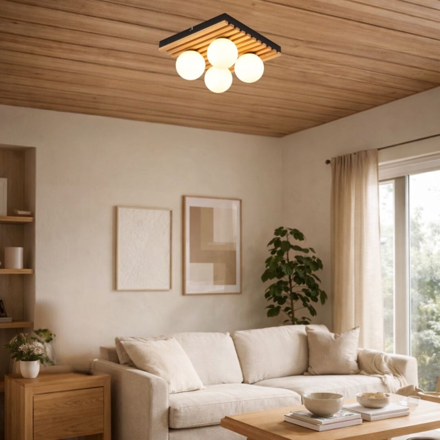 Rabalux - Candeeiro de teto 4xG9/5W/230V 29,6x29,6 cm