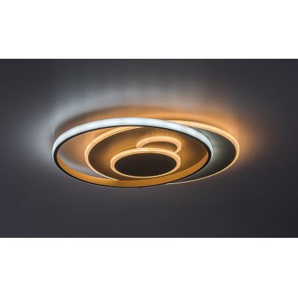 Rabalux - Candeeiro de teto LED regulável LED/57W/230V 3000-6000K 48,5x40 cm + controlo remoto