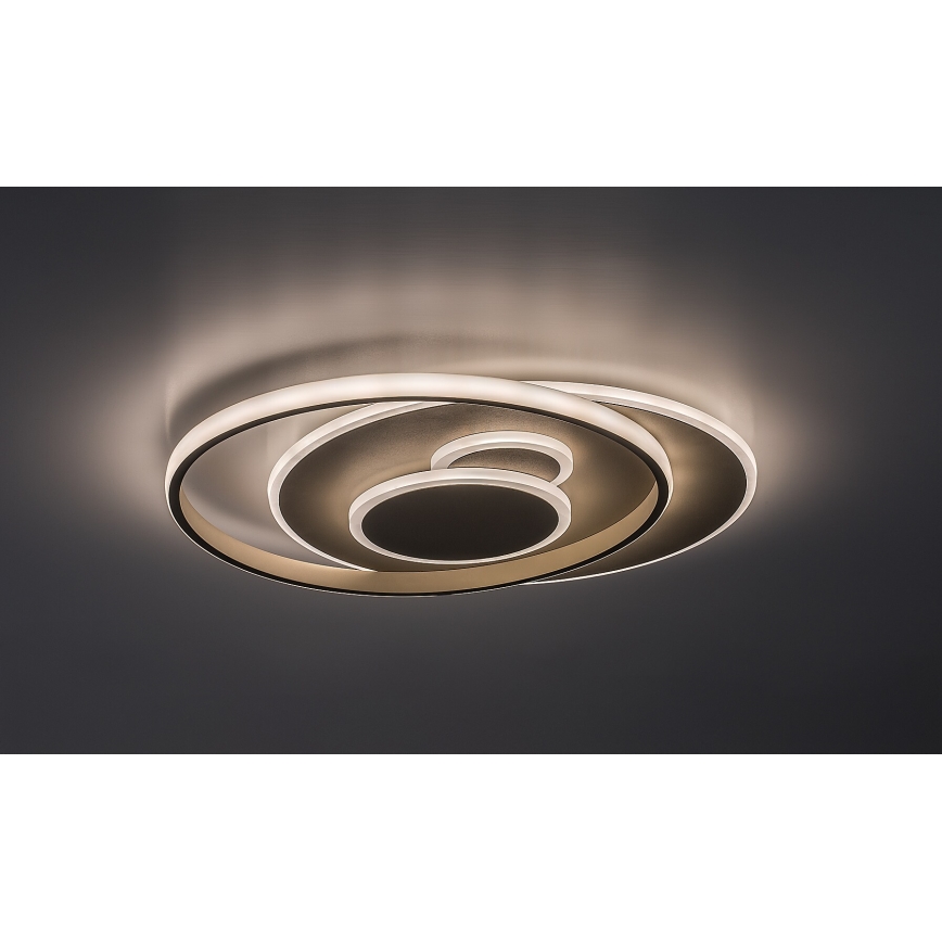 Rabalux - Candeeiro de teto LED regulável LED/57W/230V 3000-6000K 48,5x40 cm + controlo remoto