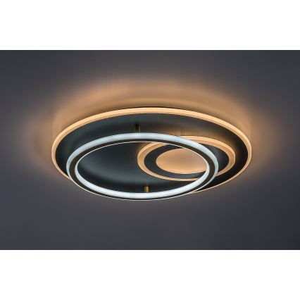 Rabalux - Luminária de tecto LED dimerizável LED/60W/230V 3000-6000K diâmetro 50 cm + comando à distância