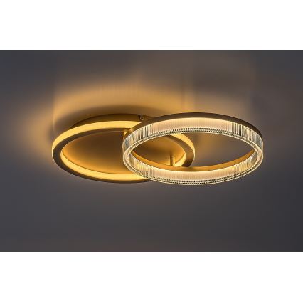 Rabalux - Candeeiro de teto LED dimável LED/22W/230V 3000-6500K 53,5x35 cm + comando remoto