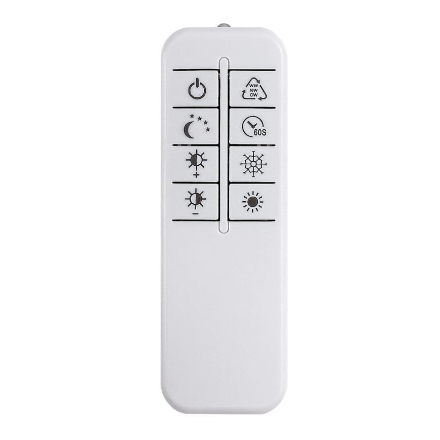 Rabalux - Candeeiro de teto LED dimável LED/22W/230V 3000-6500K 53,5x35 cm + comando remoto