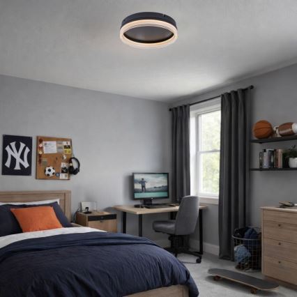 Rabalux - Candeeiro de teto LED regulável LED/18W/230V 3000-6500K Ø 33 cm + controlo remoto