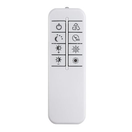 Rabalux - Candeeiro de teto LED dimerizável LED/38W/230V 3000-6500K 60x35 cm + comando remoto
