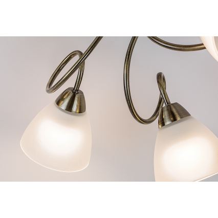 Rabalux - Candeeiro de tecto sobreposto 5xE27/60W/230V