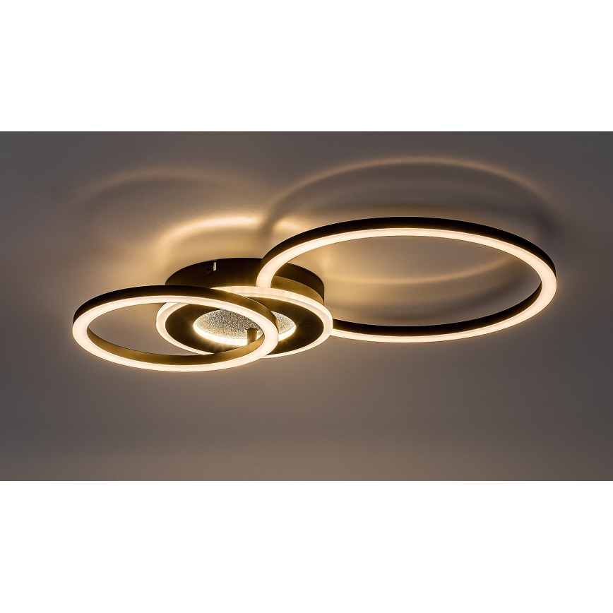 Rabalux - Candeeiro de tecto LED dimerizável/24W/230V 3000-6500K 46x33 cm + comando remoto