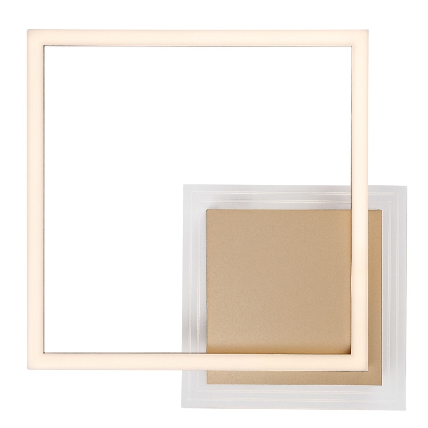 Rabalux - Luminária de teto LED/24W/230V 3000K 37,5x37,5 cm dourada