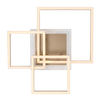 Rabalux - Luminária de teto LED/40W/230V 3000K 50x50 cm dourada