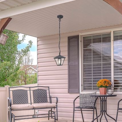 Rabalux - Luminária de exterior suspensa com corrente 1xE27/40W/230V IP44