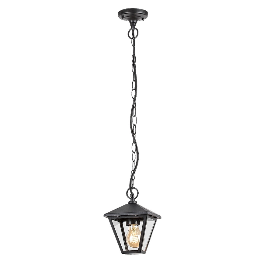 Rabalux - Luminária de exterior suspensa com corrente 1xE27/40W/230V IP44