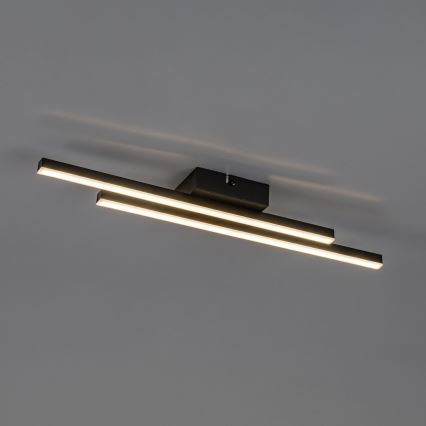 Rabalux - Luminária de teto LED/12W/230V 4000K preta