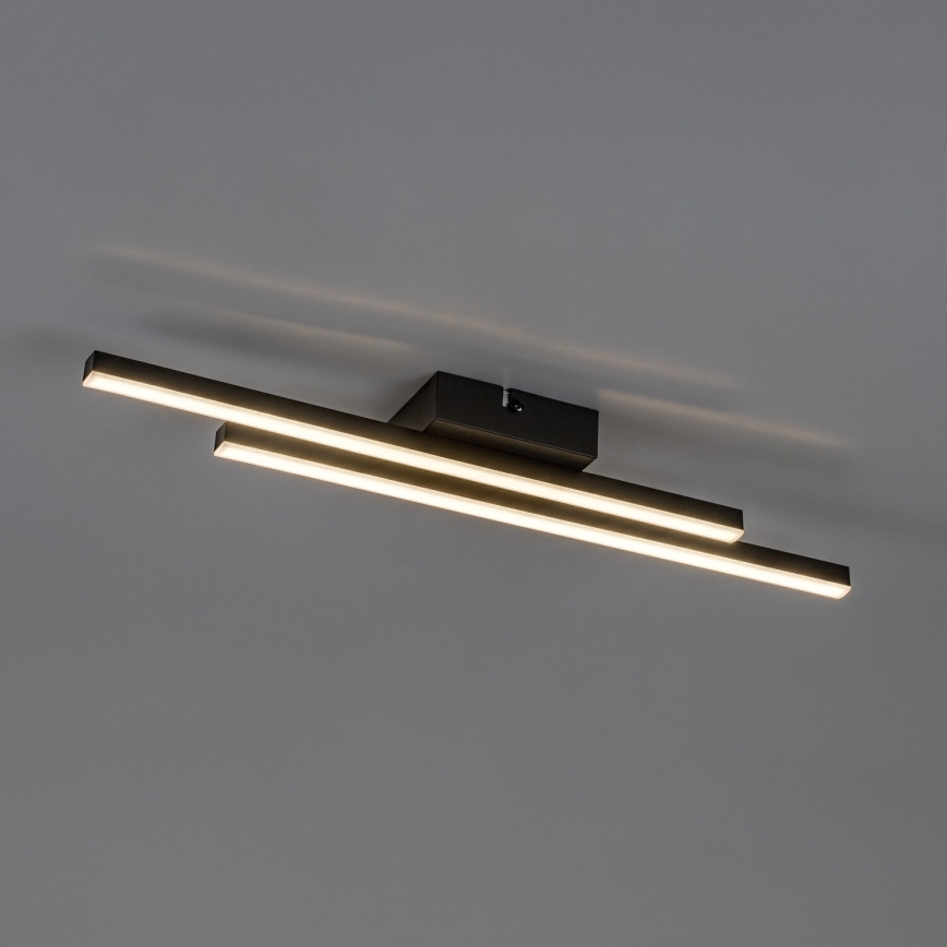 Rabalux - Luminária de teto LED/12W/230V 4000K preta