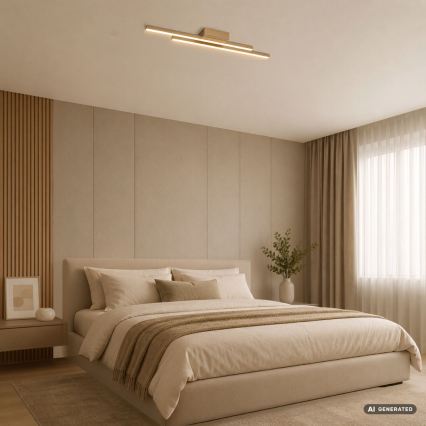 Rabalux - Luminária de teto LED/12W/230V 3000K dourada