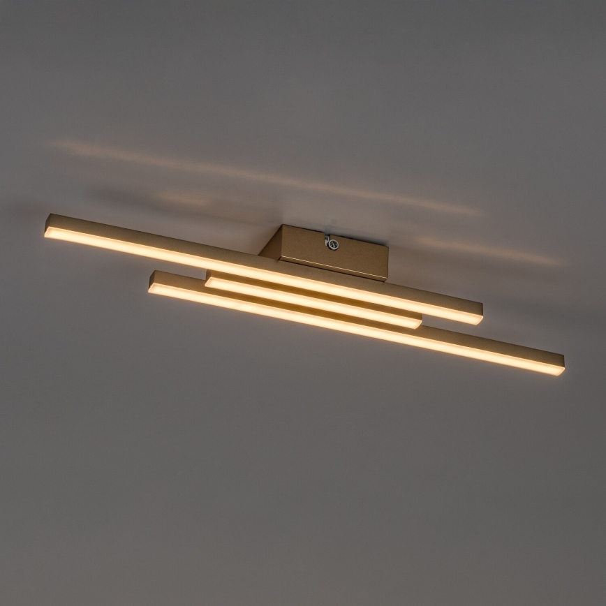 Rabalux - Candeeiro de teto LED/18W/230V 3000K dourado