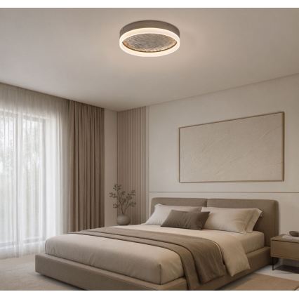 Rabalux - Luminária de teto LED regulável LED/24W/230V 3000-6500K Ø 40 cm bege + controlo remoto