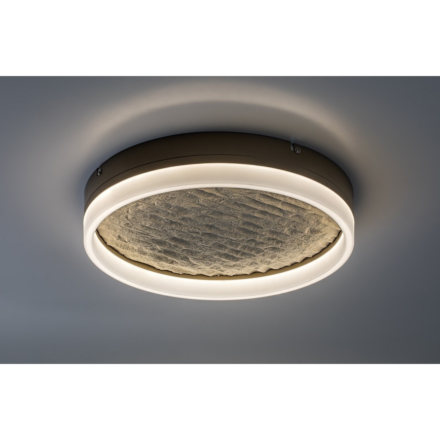 Rabalux - Luminária de teto LED regulável LED/24W/230V 3000-6500K Ø 40 cm bege + controlo remoto