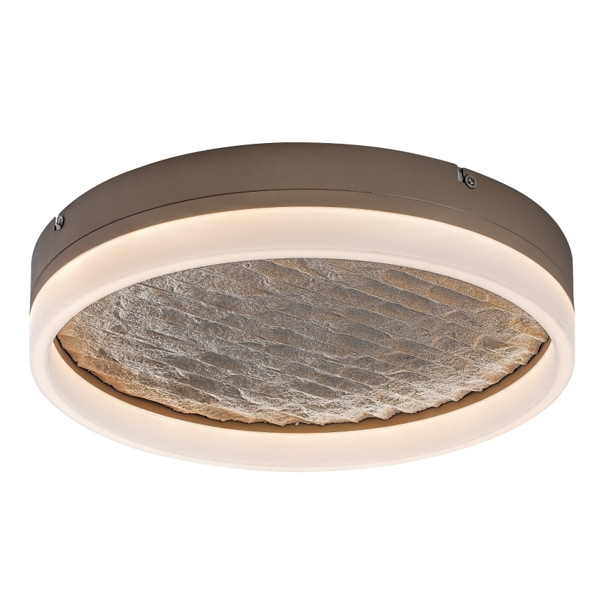 Rabalux - Luminária de teto LED regulável LED/24W/230V 3000-6500K Ø 40 cm bege + controlo remoto