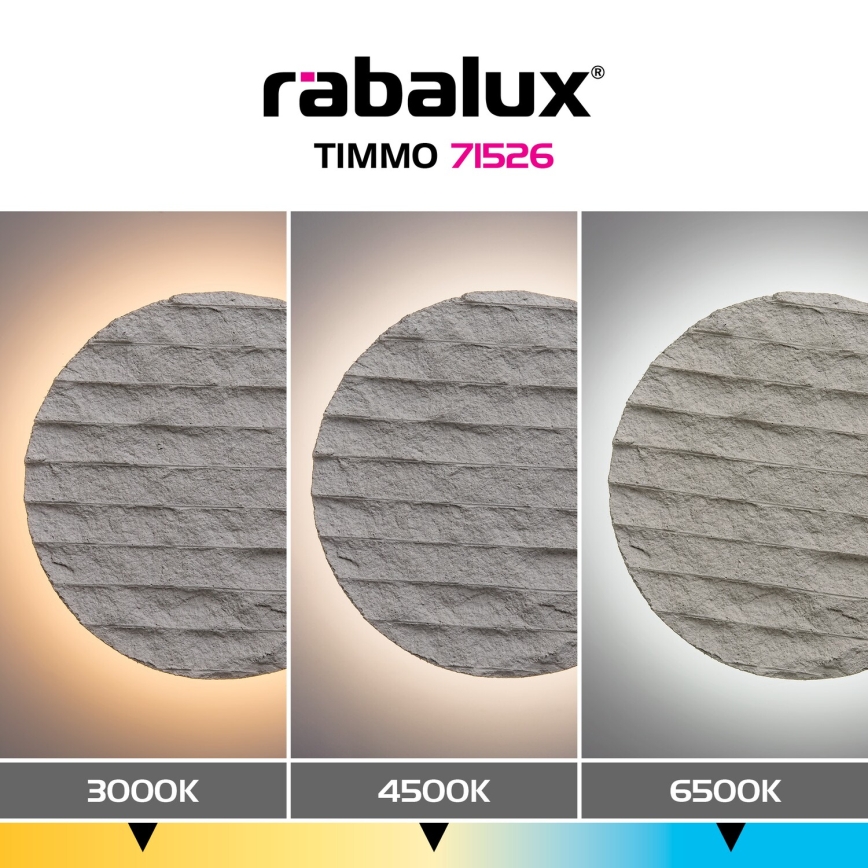 Rabalux - LED Aplique de parede LED/12W/230V 3000/4500/6500K bege