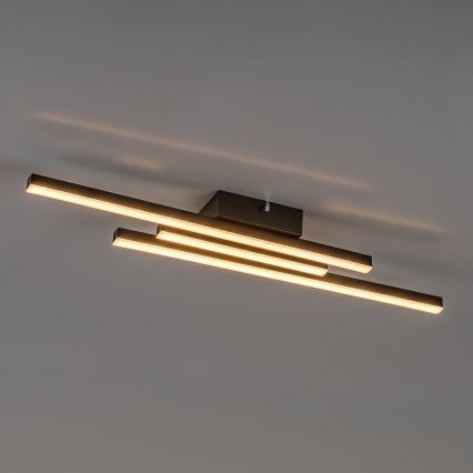 Rabalux - Luminária de teto LED/18W/230V 3000K preta