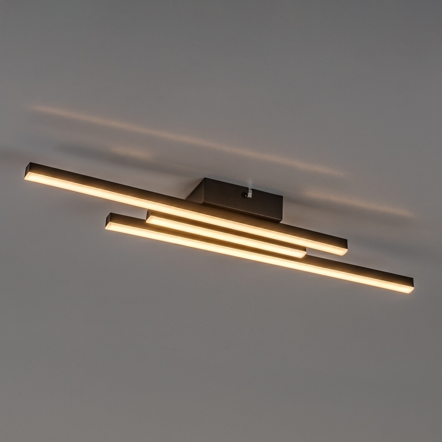 Rabalux - Luminária de teto LED/18W/230V 3000K preta
