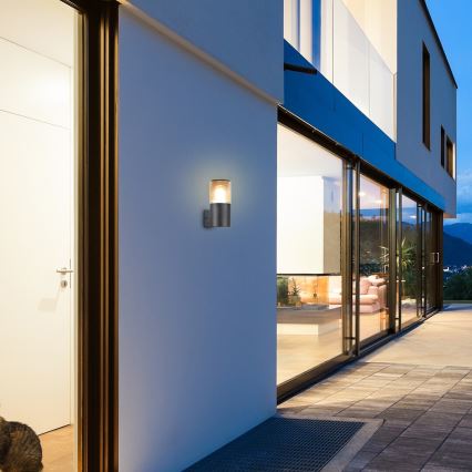Rabalux - Luminária de parede exterior 1xE27/12W/230V IP44