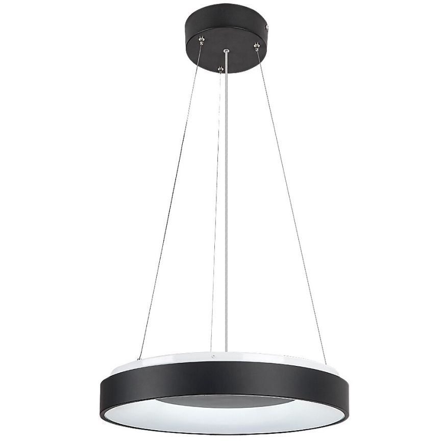 Rabalux - Lustre LED regulável em cabo LED/38W/230V 3000-6500K preto + comando à distância