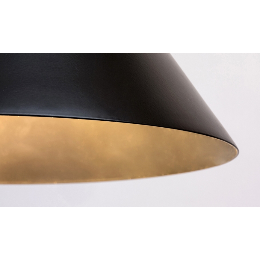 Rabalux - Lustre suspenso com cabo 1xE27/40W/230V preto