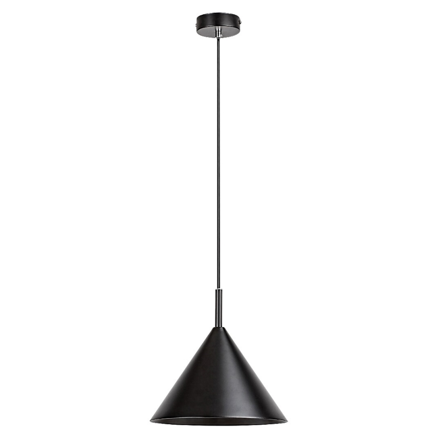 Rabalux - Lustre pendente com cabo 1xE27/40W/230V Ø 25 cm preto