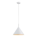 Rabalux 72008 - Luminária pendente com cabo 1xE27/40W/230V Ø 25 cm branca
