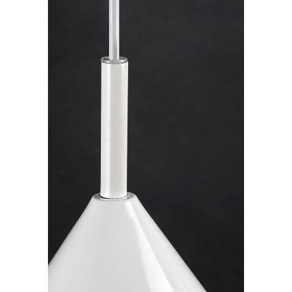 Rabalux 72008 - Luminária pendente com cabo 1xE27/40W/230V Ø 25 cm branca