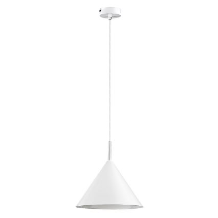 Rabalux 72008 - Luminária pendente com cabo 1xE27/40W/230V Ø 25 cm branca