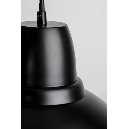 Rabalux - Lustre suspenso com cabo 1xE27/60W/230V Ø 36 cm preto